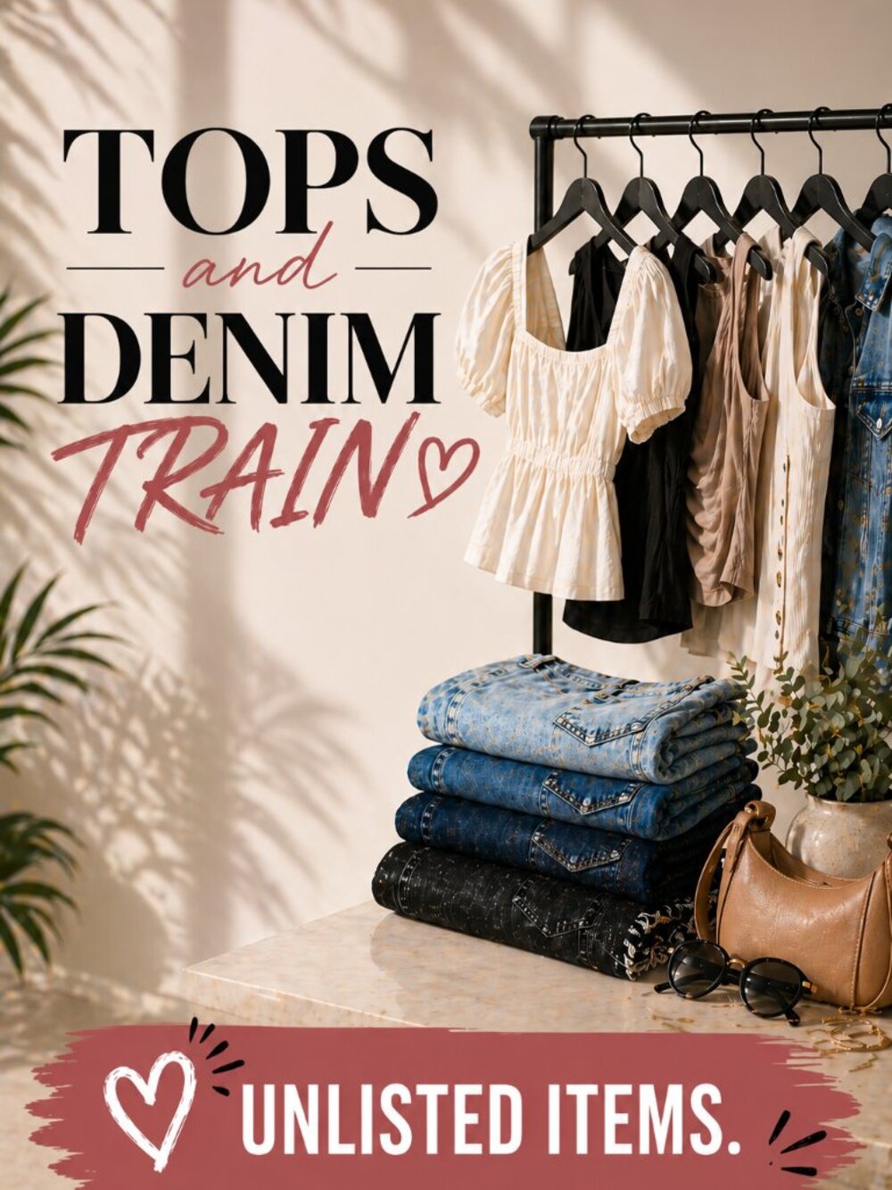 Unlisted Items-Tops and Denim